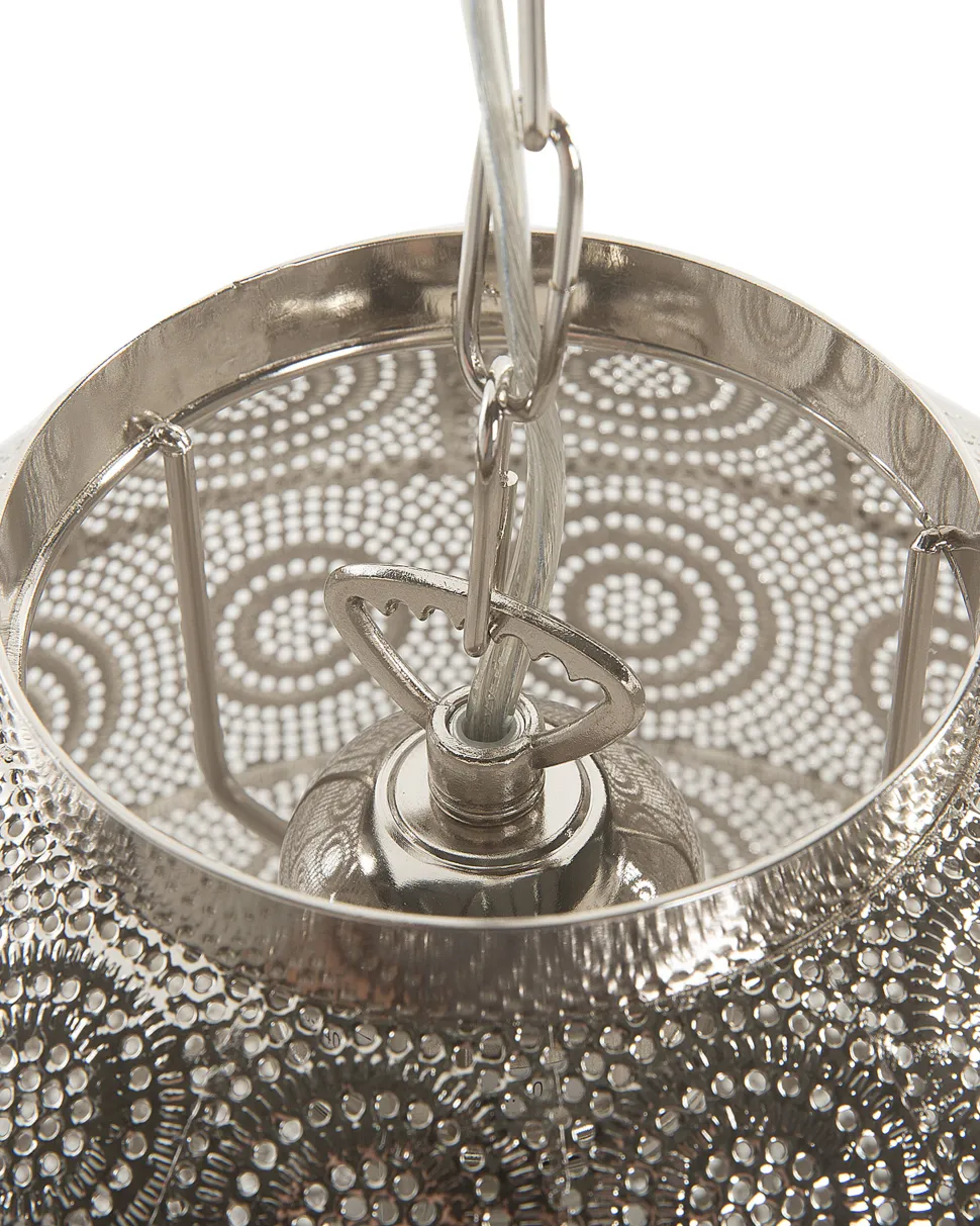 Beliani Riippuvalaisin Metalli Hopea Maringa Clearance