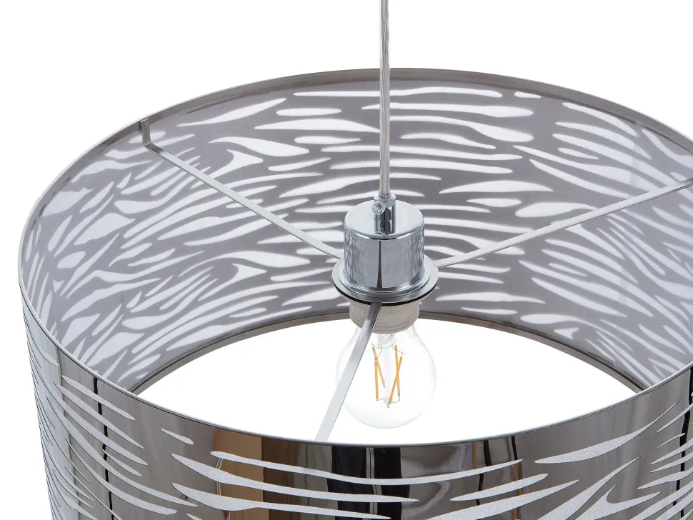 Beliani Riippuvalaisin Metalli Hopea Torno Outlet