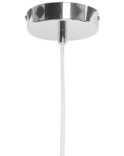 Beliani Riippuvalaisin Metalli Hopea Iskar Best Sale