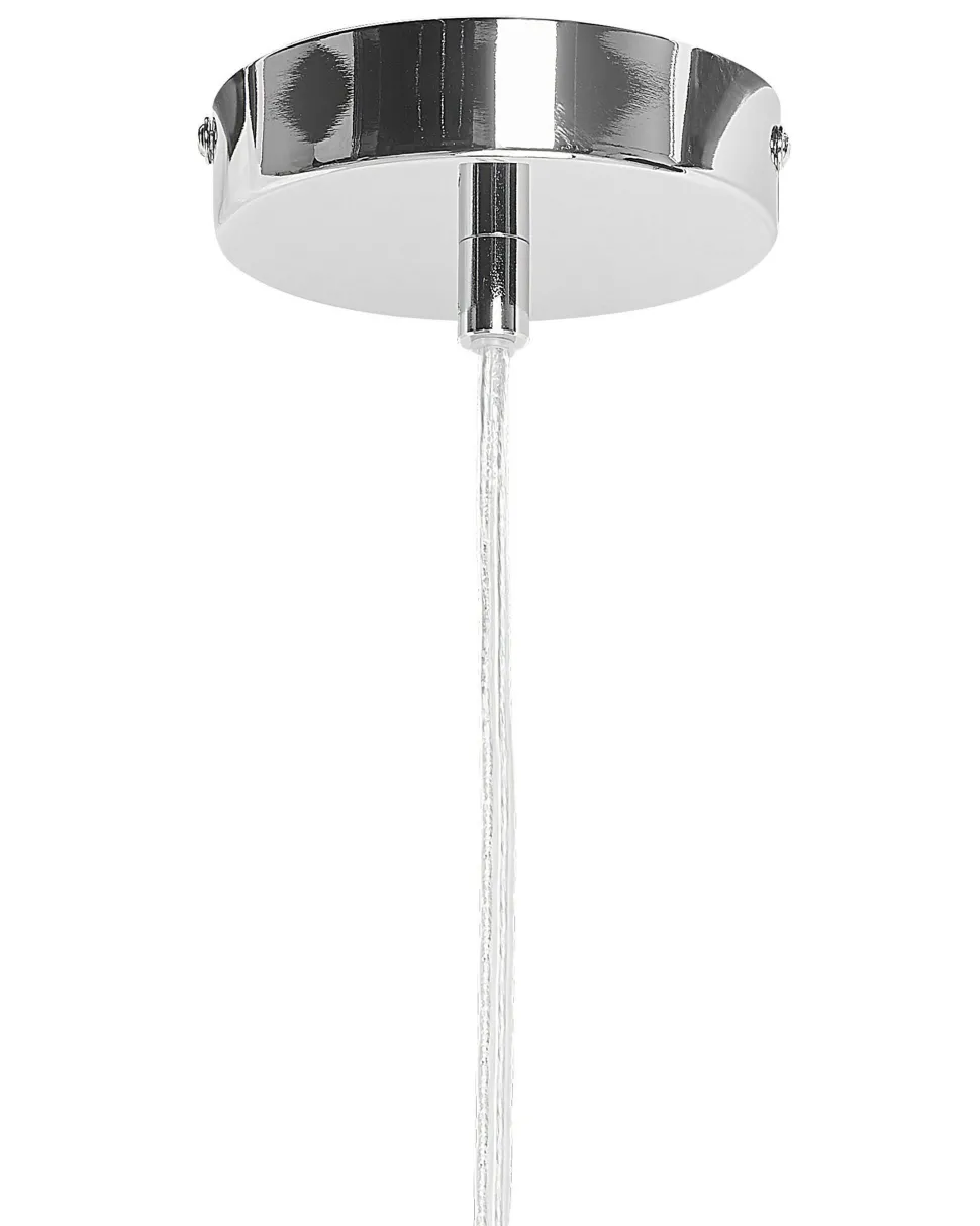 Beliani Riippuvalaisin Metalli Hopea Iskar Best Sale