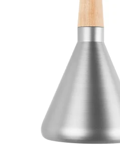 Beliani Riippuvalaisin Metalli Hopea Arda Fashion