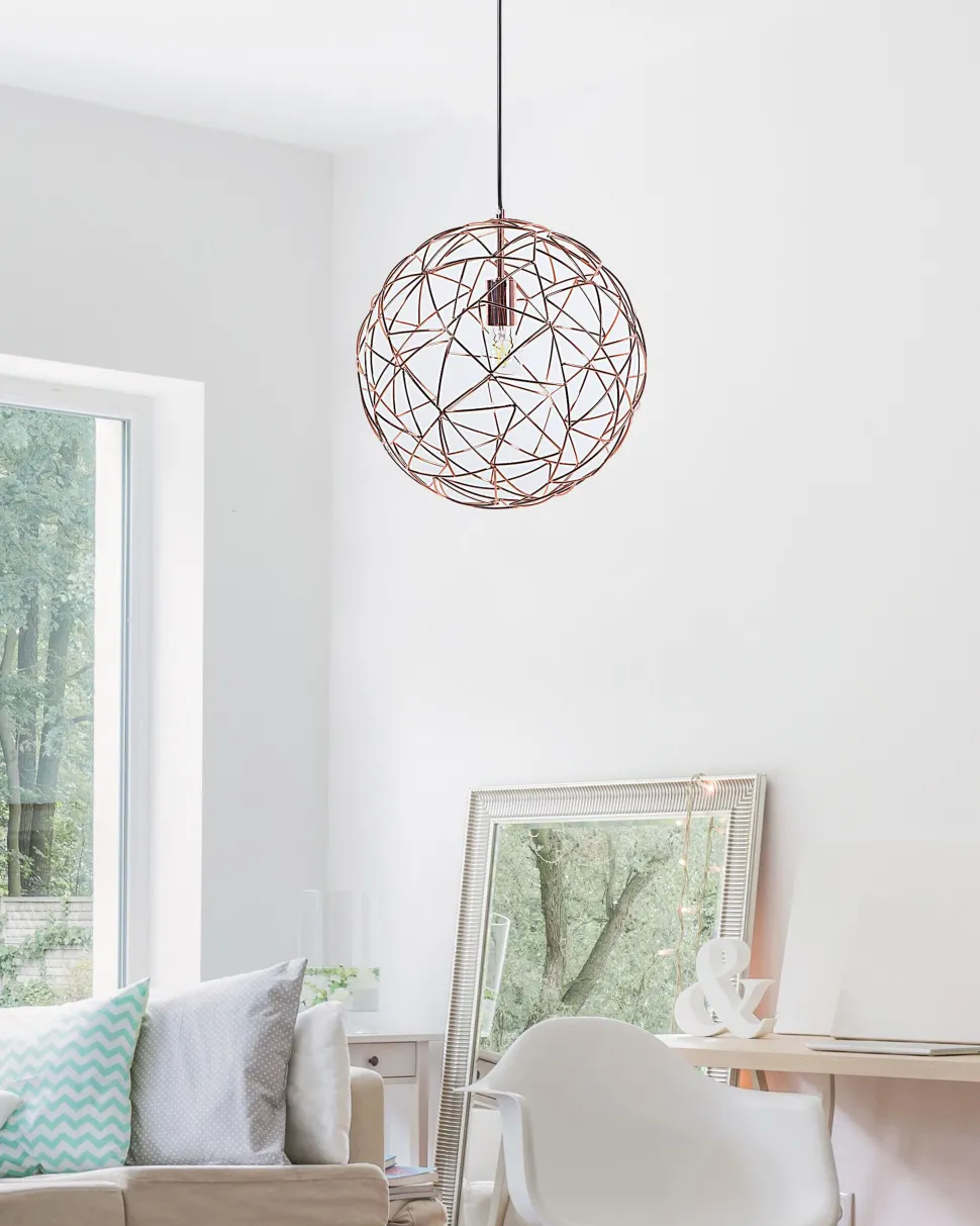 Beliani Riippuvalaisin Metalli Kupari Lemme Sale