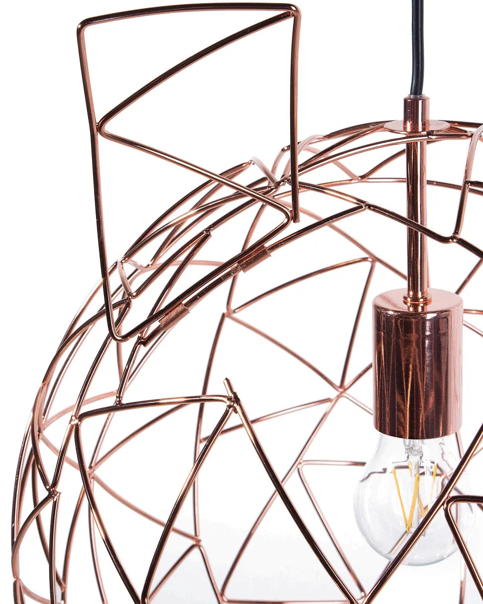 Beliani Riippuvalaisin Metalli Kupari Lemme Sale