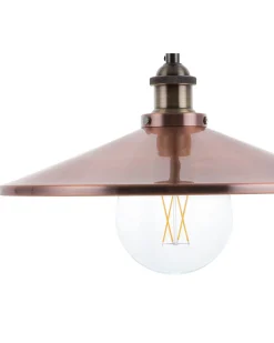 Beliani Riippuvalaisin Metalli Kupari Pelly Fashion