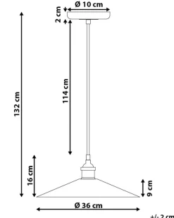 Beliani Riippuvalaisin Metalli Kupari Pelly Fashion