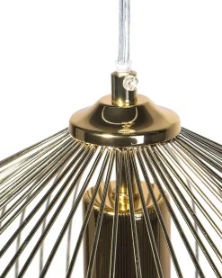 Beliani Riippuvalaisin Metalli Kulta Tordino Fashion