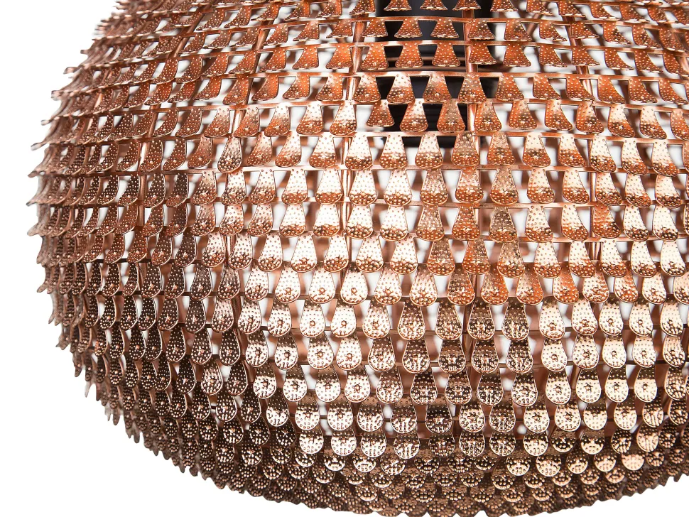 Beliani Riippuvalaisin Metalli Kupari Reine Shop