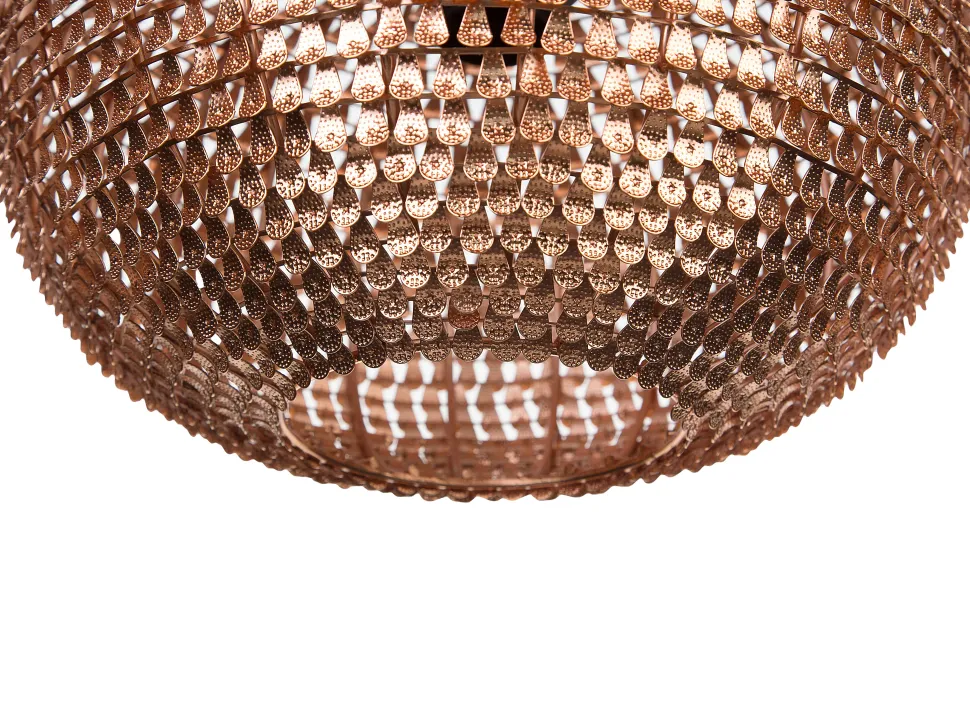 Beliani Riippuvalaisin Metalli Kupari Reine Shop