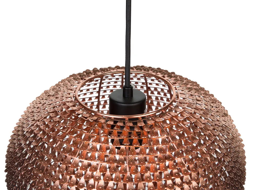 Beliani Riippuvalaisin Metalli Kupari Reine Shop