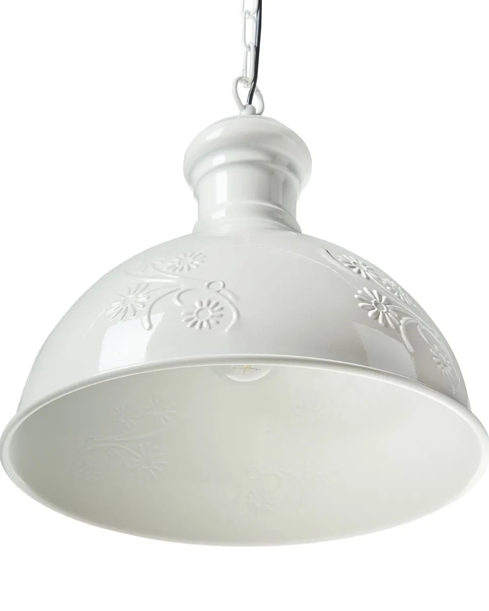 Beliani Riippuvalaisin Metalli Luonnonvalkoinen Didessa Flash Sale