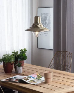 Beliani Riippuvalaisin Metalli Messinki Pinega Outlet