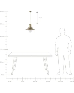 Beliani Riippuvalaisin Metalli Messinki Pinega Outlet