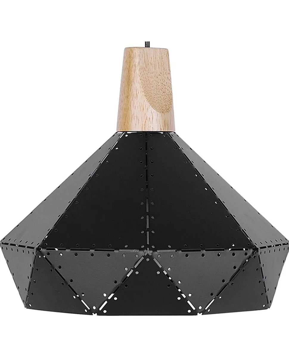 Beliani Riippuvalaisin Metalli Musta Somme Online