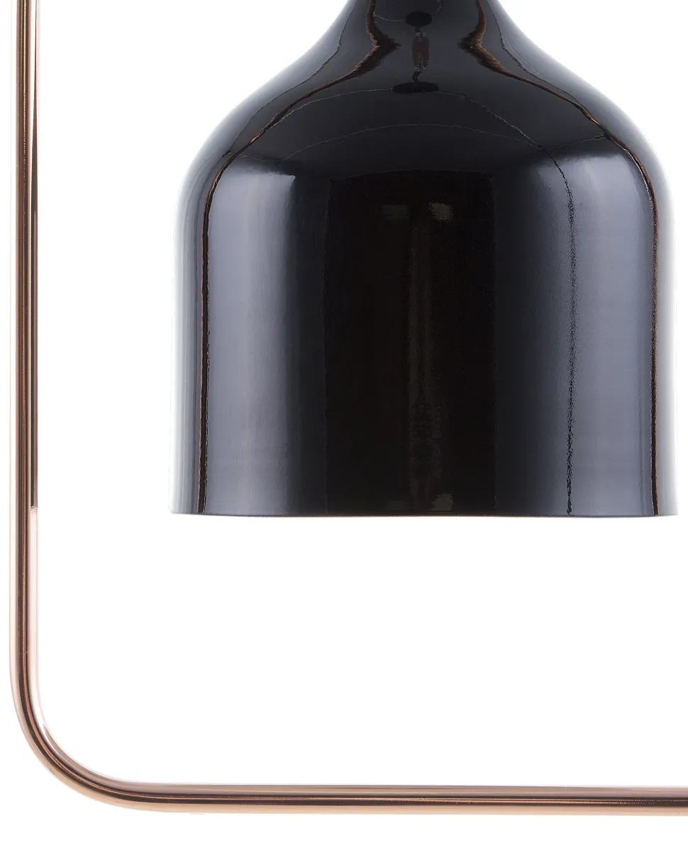 Beliani Riippuvalaisin Metalli Musta Mavone Outlet
