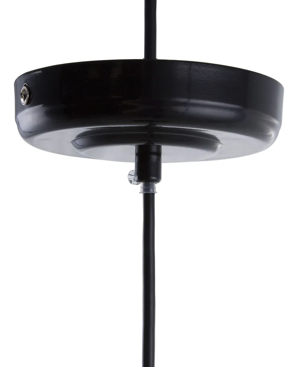 Beliani Riippuvalaisin Metalli Musta Mavone Outlet