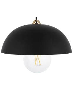 Beliani Riippuvalaisin Metalli Musta Tordera New