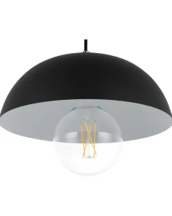 Beliani Riippuvalaisin Metalli Musta Tordera New