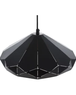 Beliani Riippuvalaisin Metalli Musta Nevola Flash Sale