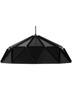 Beliani Riippuvalaisin Metalli Musta Senia Hot