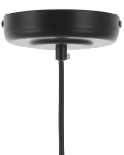 Beliani Riippuvalaisin Metalli Musta Senia Hot