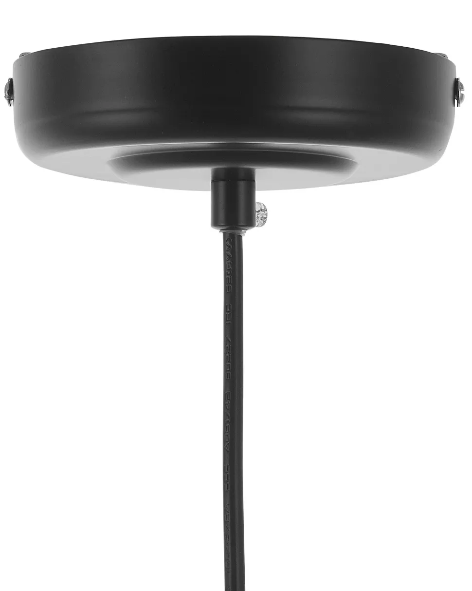 Beliani Riippuvalaisin Metalli Musta Senia Hot