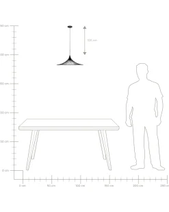Beliani Riippuvalaisin Metalli Musta Mazaro Hot