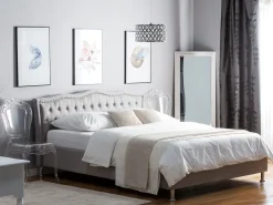 Beliani Riippuvalaisin Metalli Pieni Hopea Tenna Best Sale