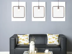 Beliani Riippuvalaisin Metalli Ruskea Lerma Shop