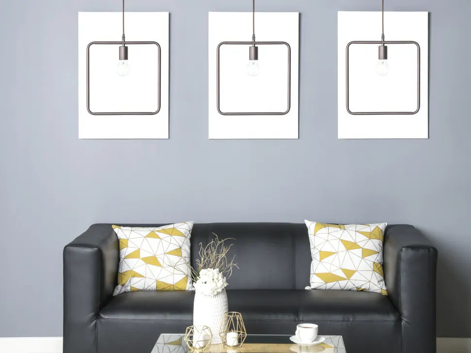 Beliani Riippuvalaisin Metalli Ruskea Lerma Shop