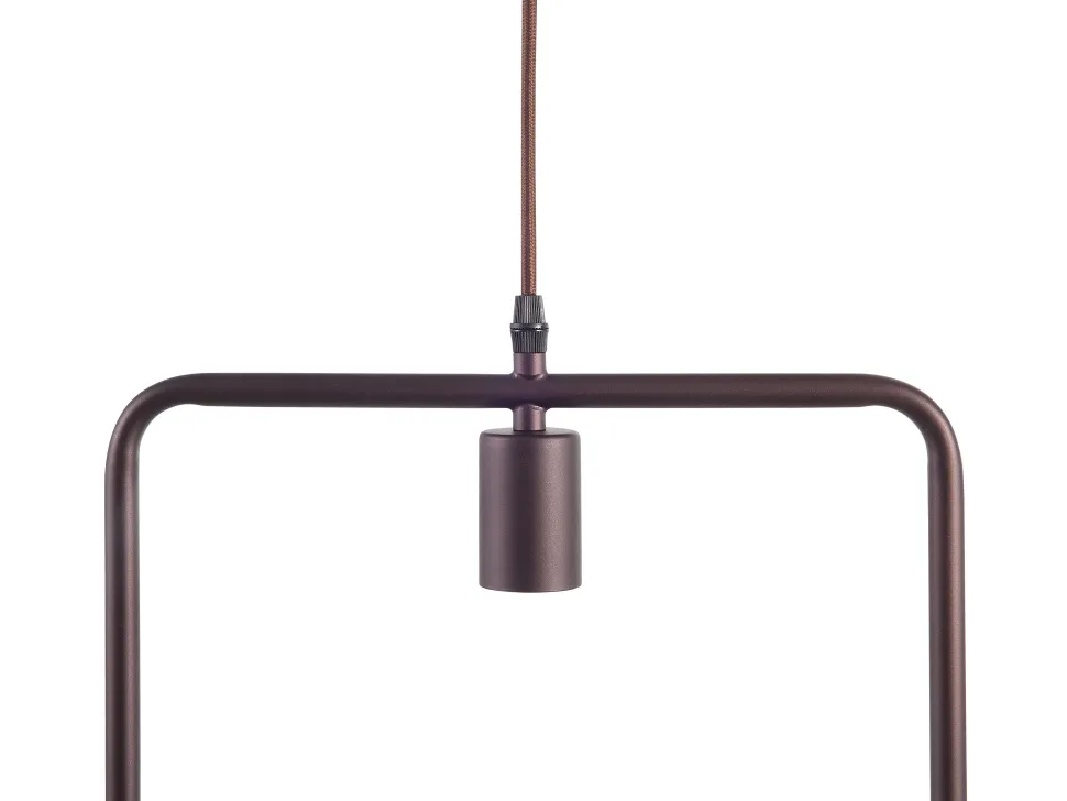 Beliani Riippuvalaisin Metalli Ruskea Lerma Shop