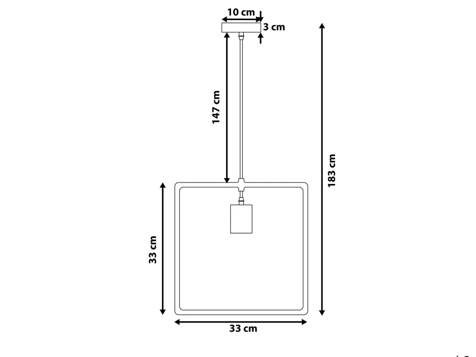 Beliani Riippuvalaisin Metalli Ruskea Lerma Shop