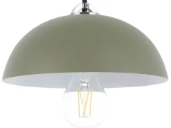 Beliani Riippuvalaisin Metalli Tummanvihrea Esera Fashion