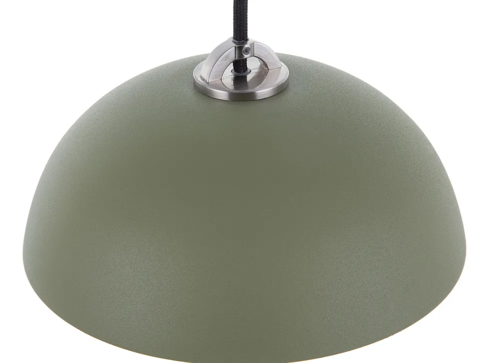 Beliani Riippuvalaisin Metalli Tummanvihrea Esera Fashion