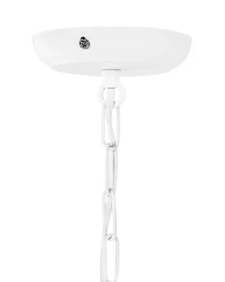 Beliani Riippuvalaisin Metalli Valkoinen Kolva Sale