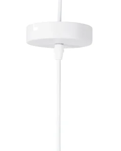 Beliani Riippuvalaisin Metalli Valkoinen Pechora Flash Sale