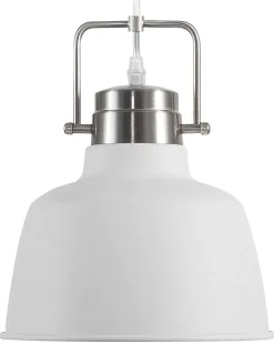 Beliani Riippuvalaisin Metalli Valkoinen Narmada Cheap