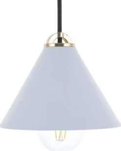 Beliani Riippuvalaisin Metalli Vaaleansininen Aragon Hot