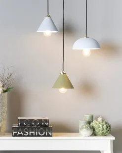 Beliani Riippuvalaisin Metalli Vaaleansininen Aragon Hot