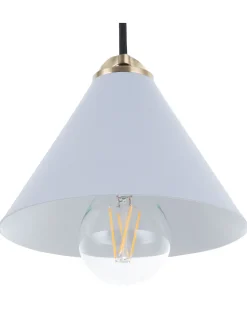 Beliani Riippuvalaisin Metalli Vaaleansininen Aragon Hot