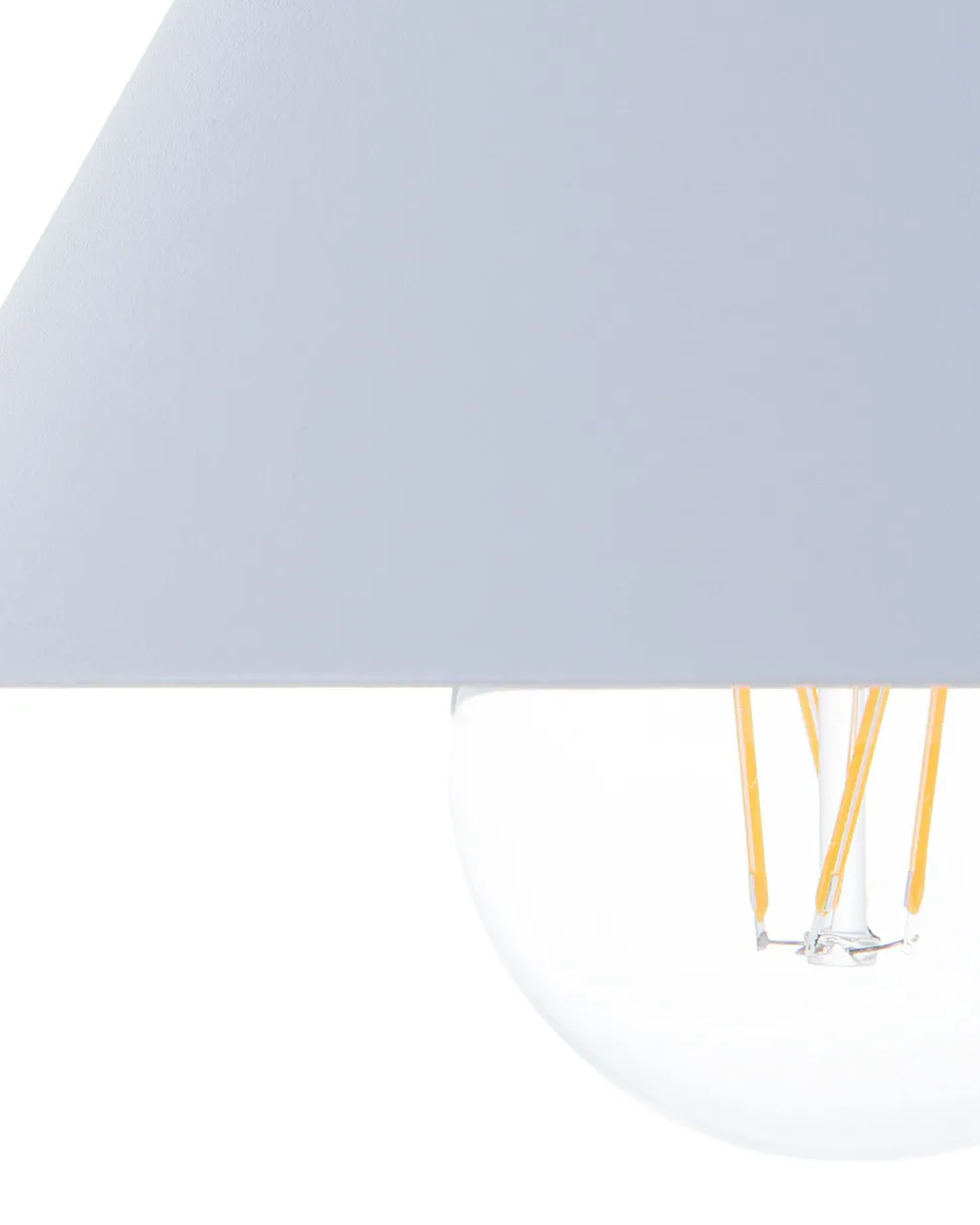 Beliani Riippuvalaisin Metalli Vaaleansininen Aragon Hot