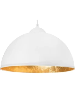 Beliani Riippuvalaisin Metalli Valkoinen Cetina Store