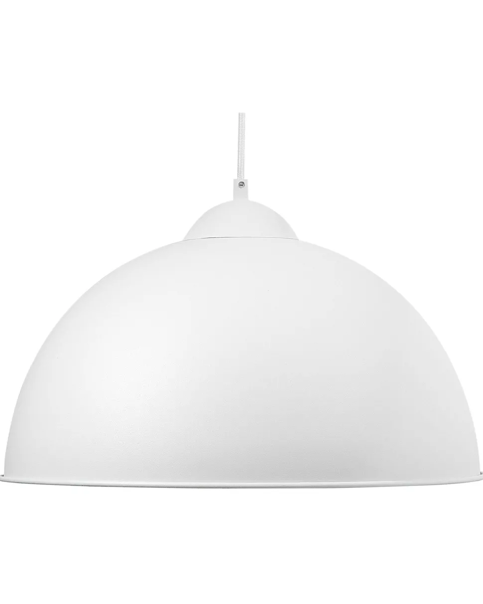 Beliani Riippuvalaisin Metalli Valkoinen Cetina Store