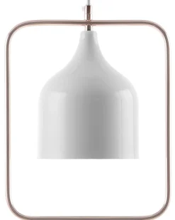 Beliani Riippuvalaisin Metalli Valkoinen Mavone Shop