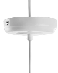 Beliani Riippuvalaisin Metalli Valkoinen Mavone Shop