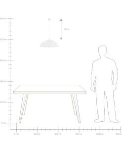 Beliani Riippuvalaisin Metalli Valkoinen Senia Discount