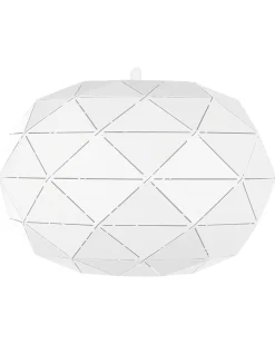 Beliani Riippuvalaisin Metalli Valkoinen Rewa Cheap