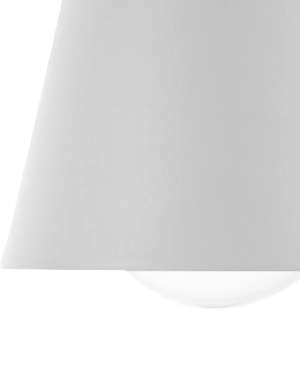 Beliani Riippuvalaisin Metalli Vaaleanharmaa Cares Outlet