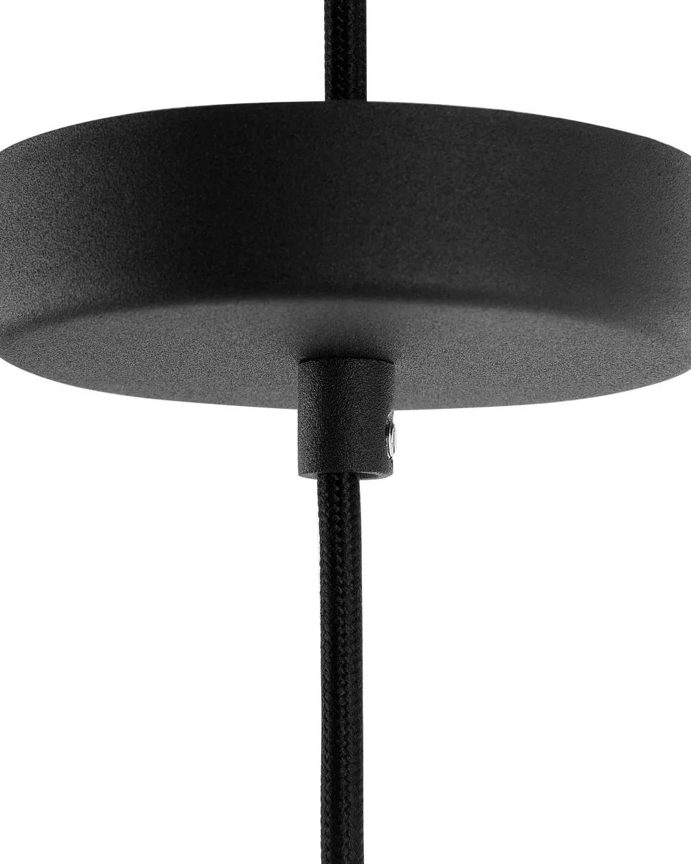 Beliani Riippuvalaisin Metalli Vaaleanharmaa Cares Outlet