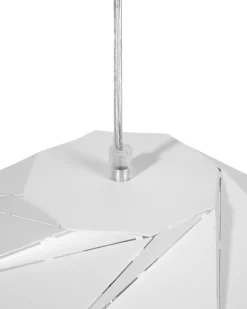 Beliani Riippuvalaisin Metalli Valkoinen Rubicon Fashion