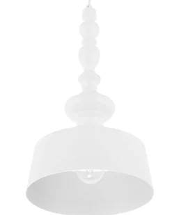 Beliani Riippuvalaisin Metalli Valkoinen Driva Shop